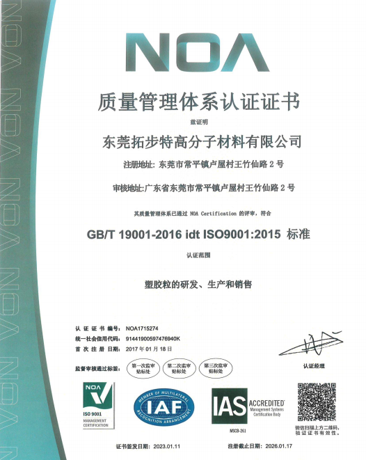 ISO9001:2015体系认证